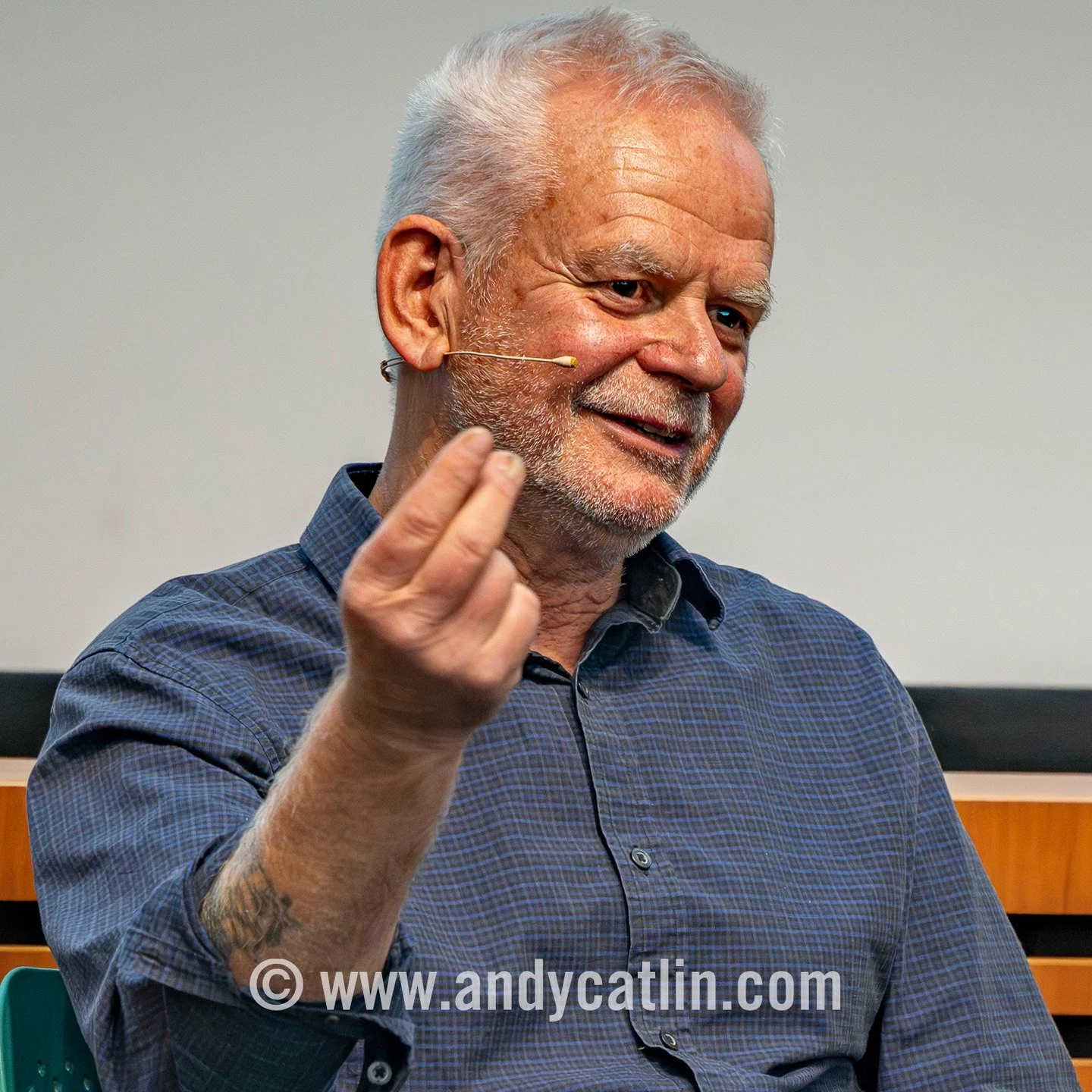 Always loved Andy Goldsworthy's combination of the practical and the profound and it was a treat hearing him talk today @nationalgalleriesscot about the five years of development behind his 'Fifty Years' exhibition which has just opened at @royal_sco