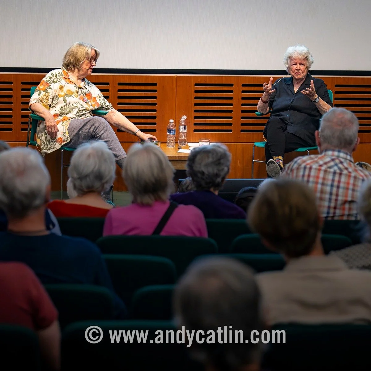 Good to hear that 'waiting' and 'f/8 and be there' are still photography rules to live by at today's excellent talk at @nationalgalleriesscot from Pam Isherwood &amp; Maggie Murray, original members of pioneering photo agency Format 📷
