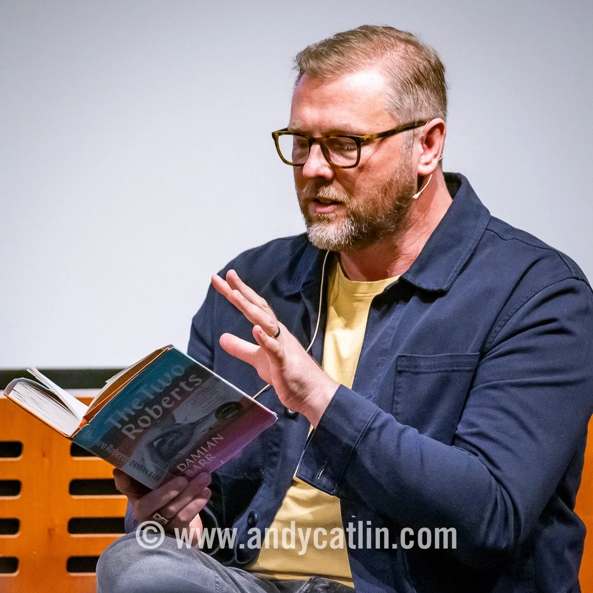 &quot;To give someone their dignity, you must show their complexity&quot; Great talk from mrdamianbarr with @sarasheridanwriter at @nationalgalleriesscot discussing his excellent new book 'The Two Roberts'.