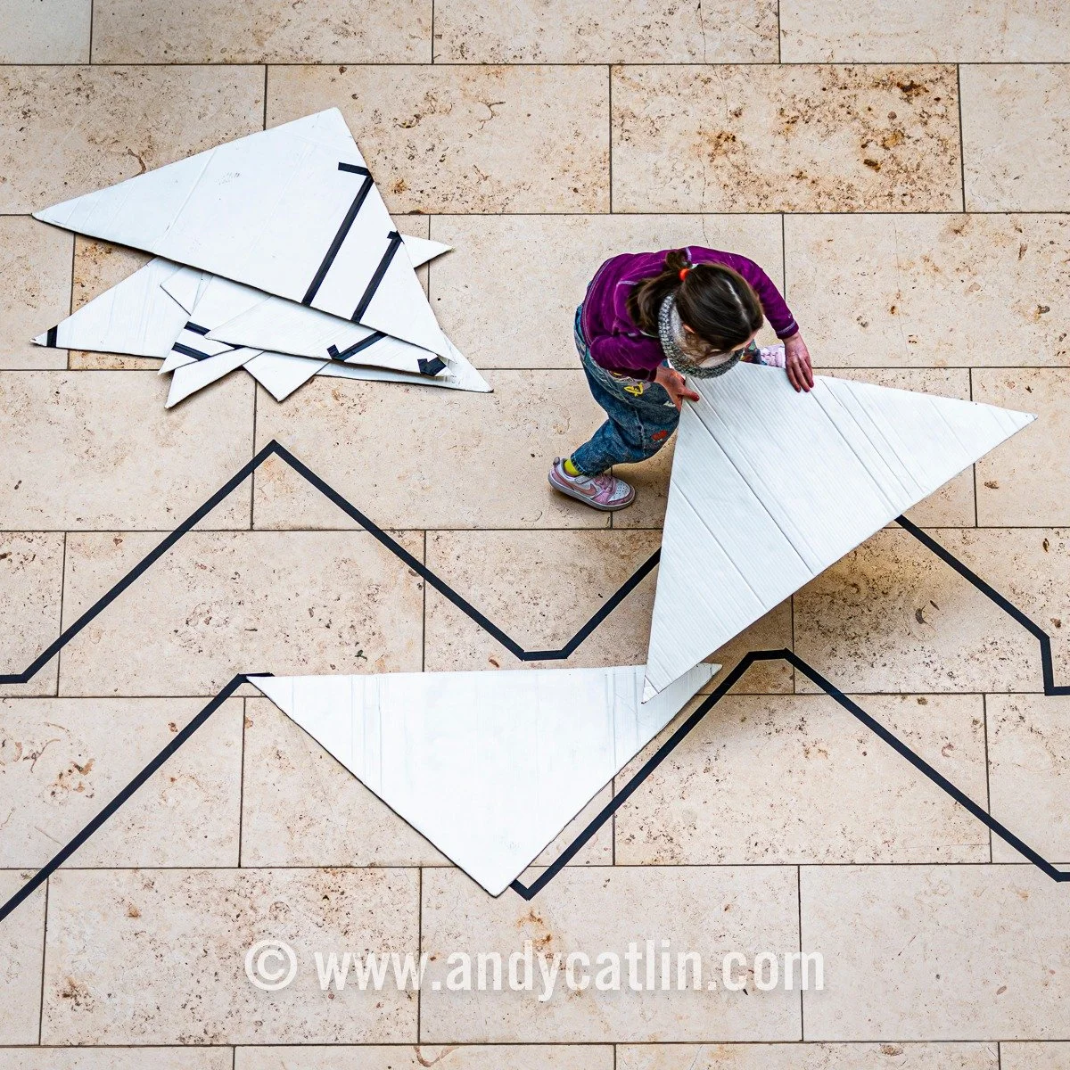 Sharp young minds at work today taking part in the Giant Geometry Challenge  at @nationalmuseumsscotland as part of their free half term family activities celebrating the latest exhibition 'Giants' https://www.nms.ac.uk/events/giants-half-term