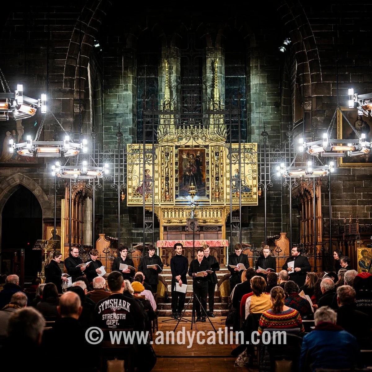 Beautiful night at @oldsaintpauls with Dr Paul Newton-Jackson directing the vocal consort Mater Matris in a concert of elaborate sacred works from 16th century Scotland. Photo album > https://andycatlin.myportfolio.com/mater-matris-14-march-2026