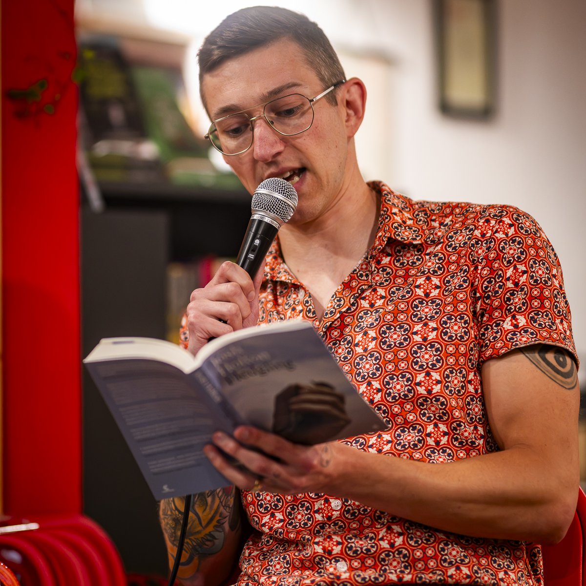 Josh Holton Book Launch • Typewronger Books