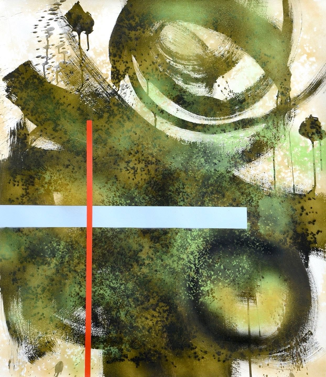 My painting , &ldquo;Tin Hat Toon&rdquo;was selected for the online show &ldquo;In the Abstract&rdquo; at sfvacc.org. Nov.3-Dec.31