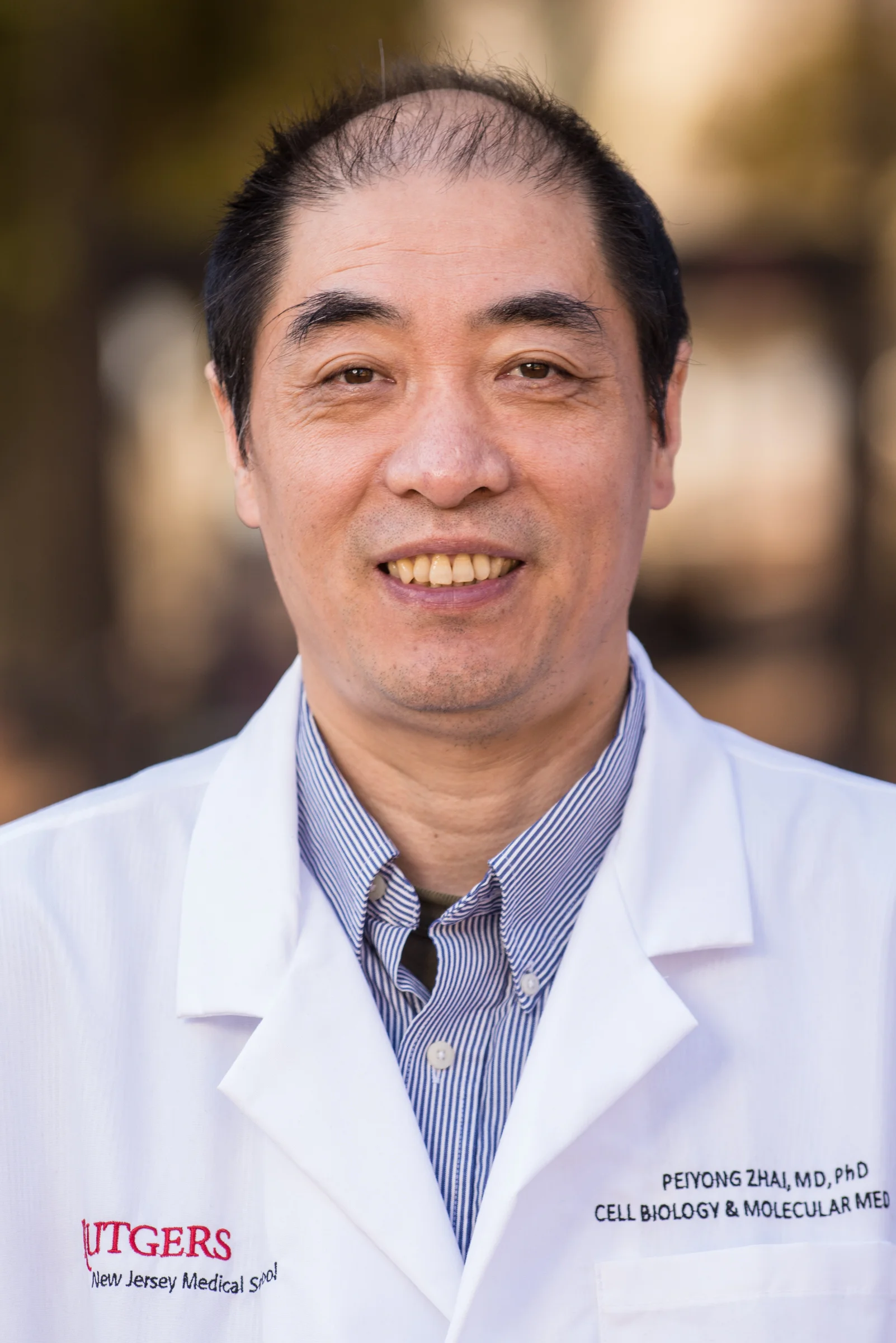 Peiyong Zhai, MD, PhD Email Peiyong 2013-present Associate Professor, Rutgers NJMS 2007-2013 Assistant Professor, UMDNJ 2006-2007 Instructor, UMDNJ 2003-2006 Research Associate, UMDN Research interests: Angiotensin II signaling in cardiac hypertrophy
