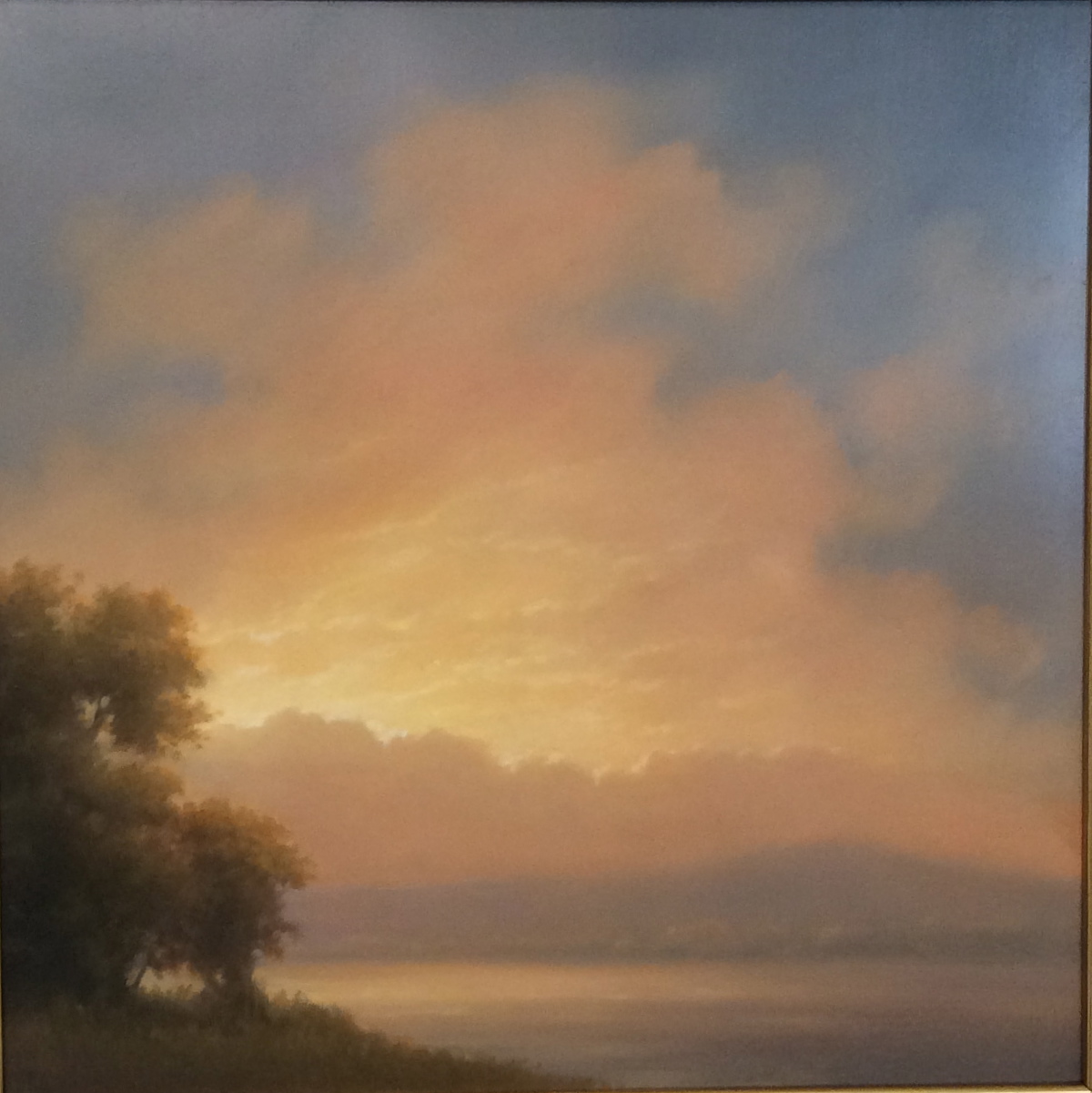 Last Light Over Water
