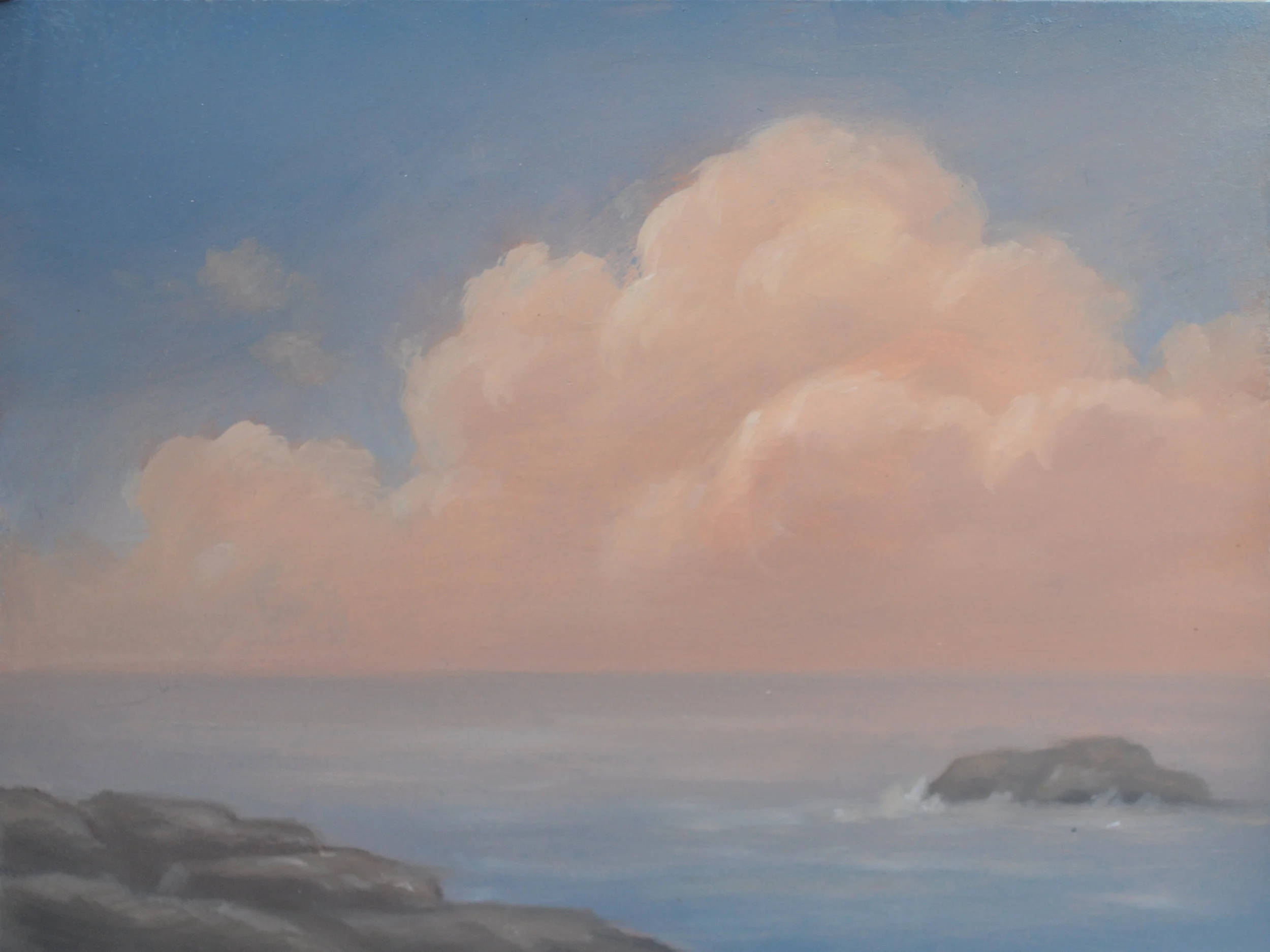 Evening Tones on the Shore