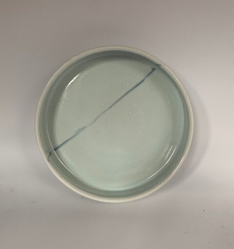 Shallow Small Bowl with Stripe