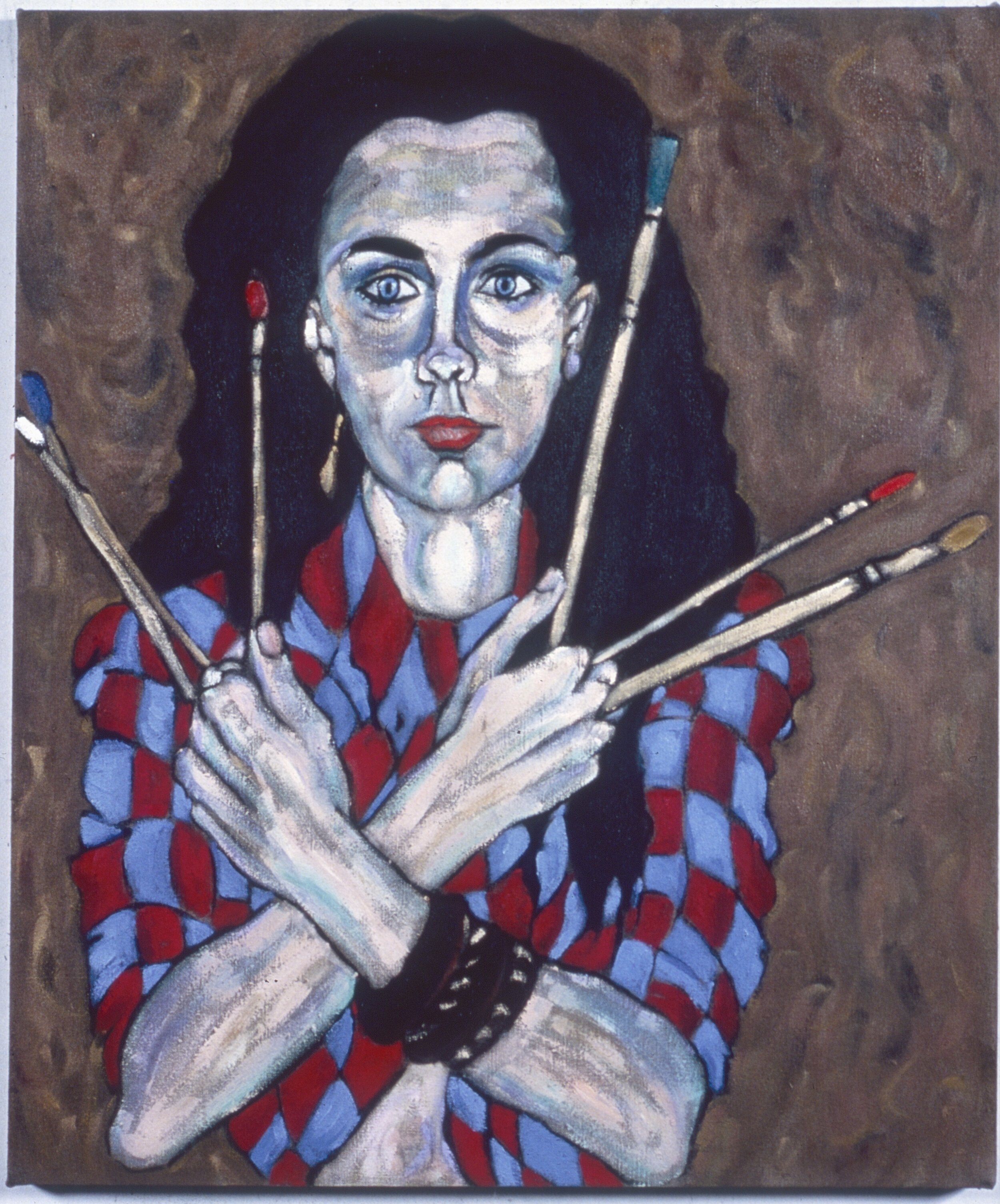 Kiki with Brushes, 1983