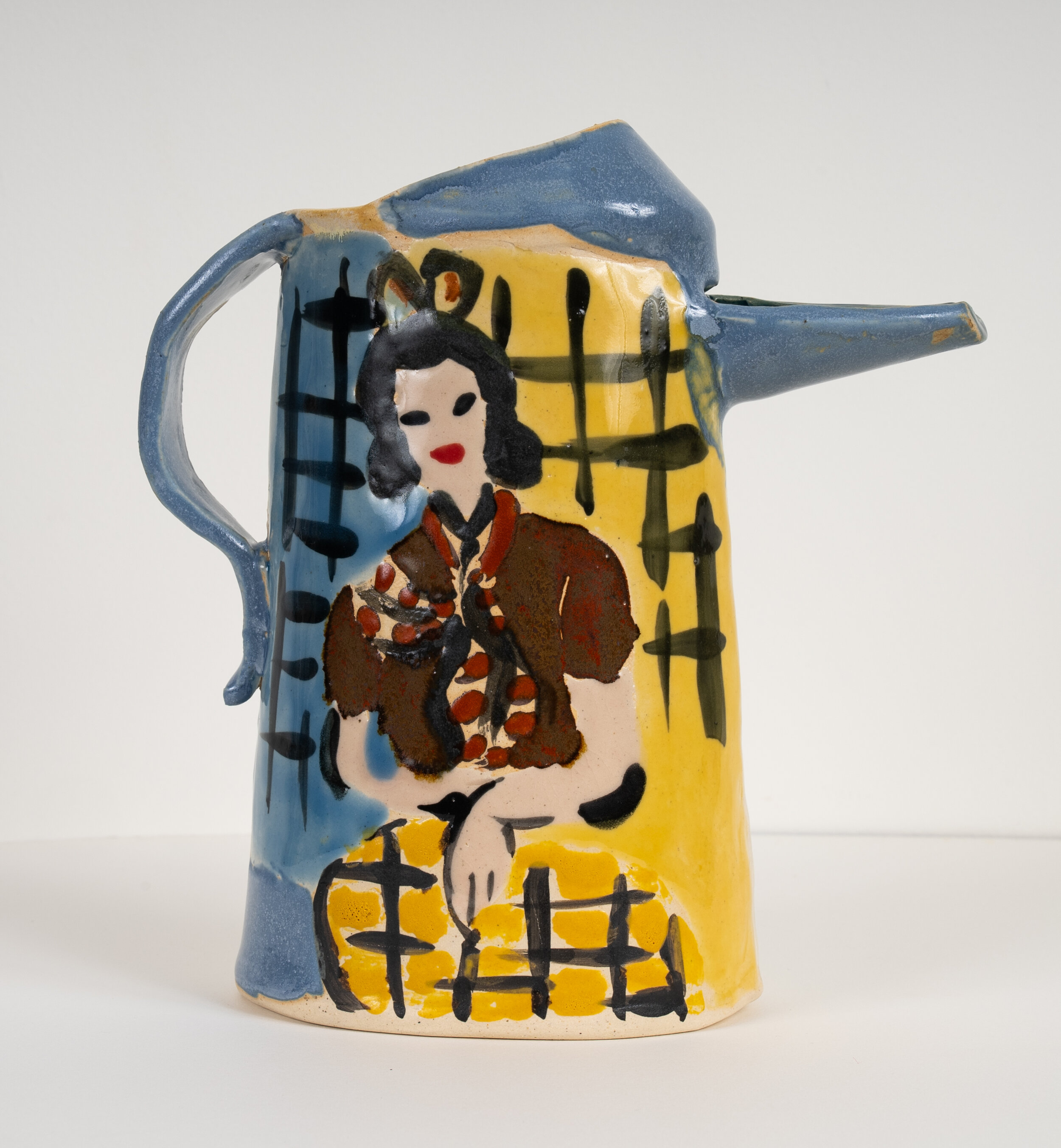 Woman on a Pitcher after Matisse, 2021