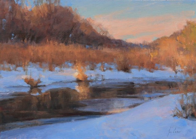 Afternoon Light on the Creek