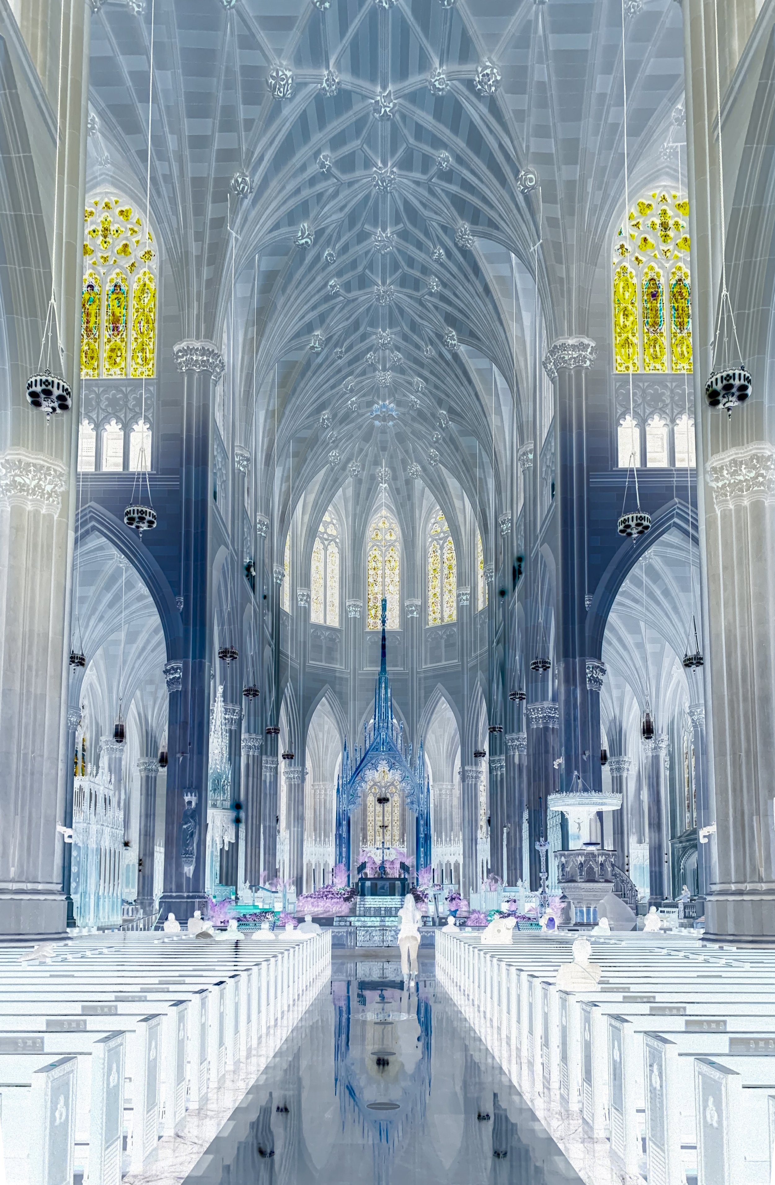 Arriving St. Patrick's Cathedral, NYC 1/10