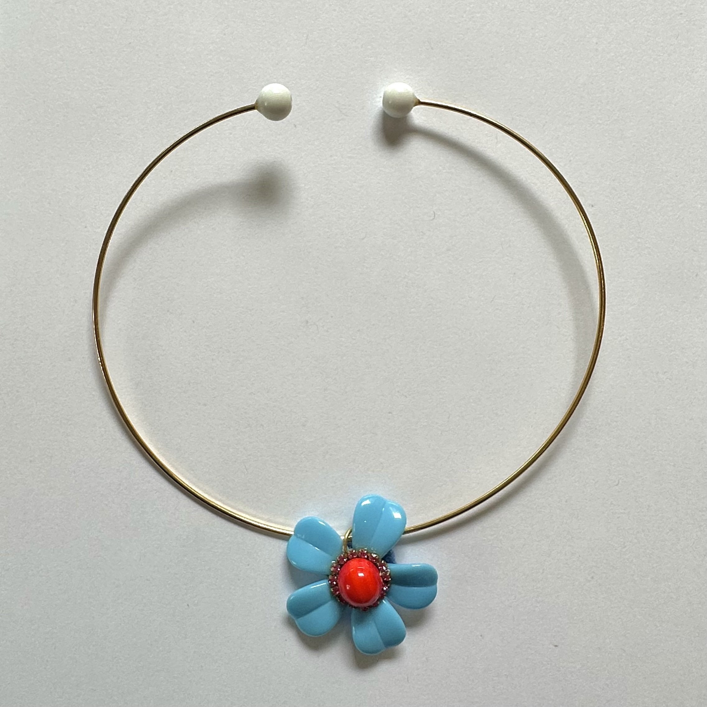 Vintage Flower Choker 