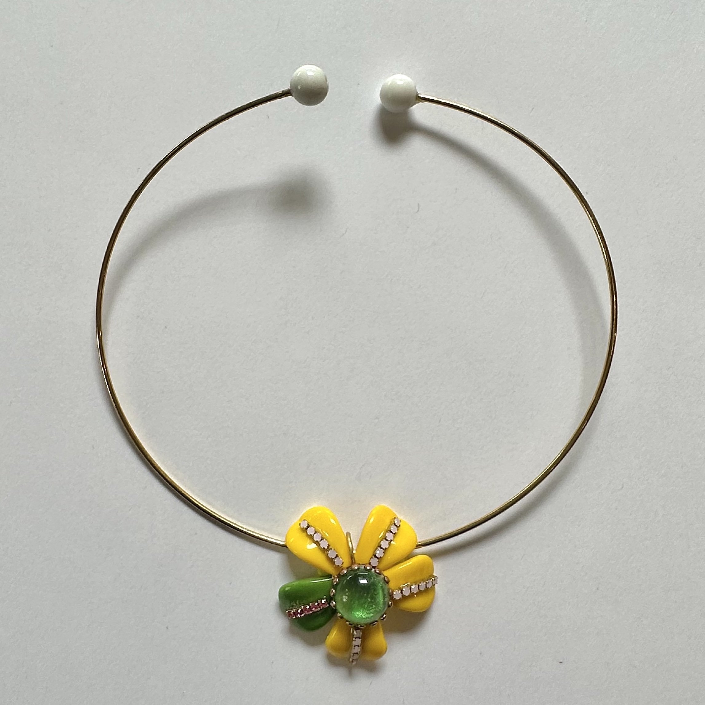 Vintage Flower Choker 