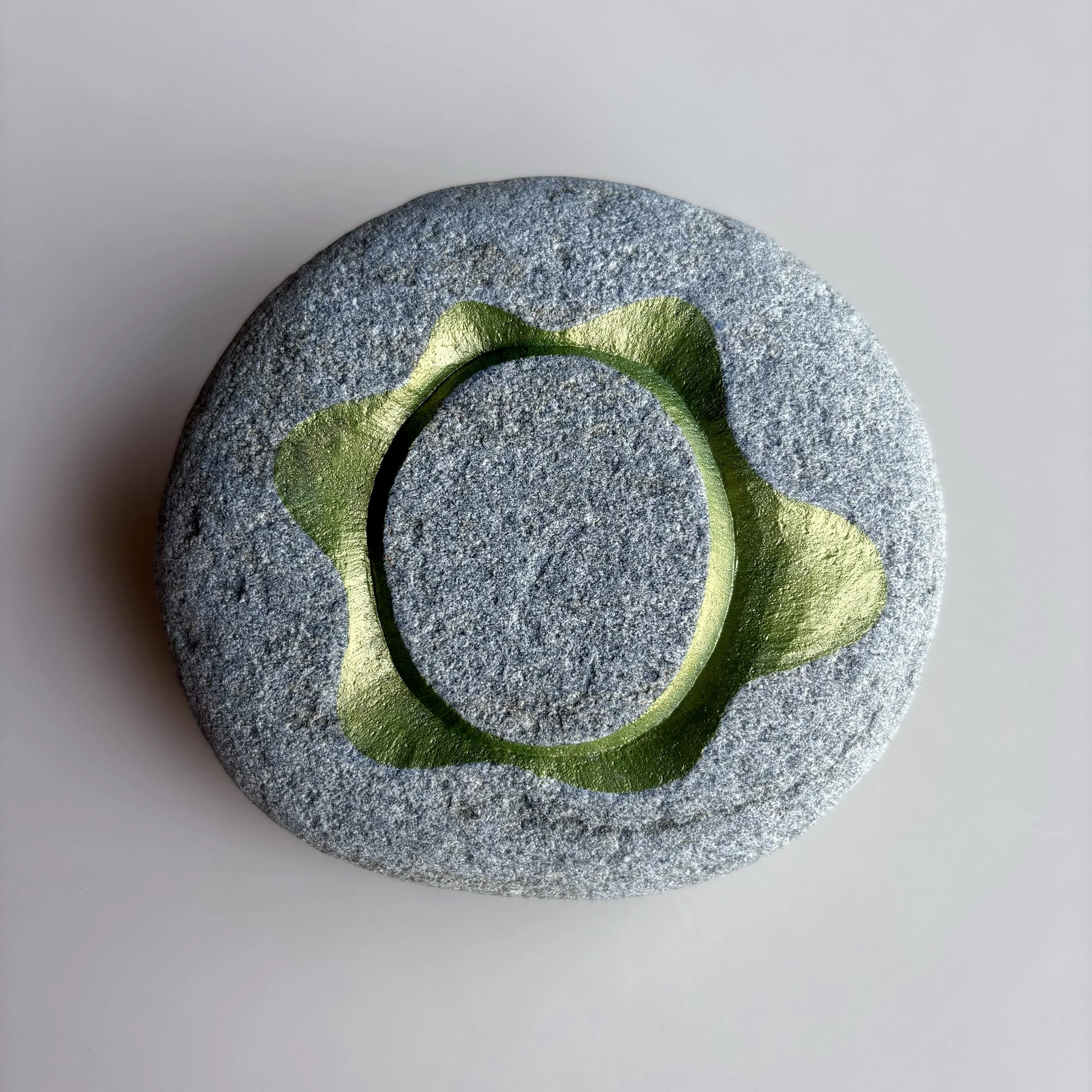 Bloom in Metallic Green