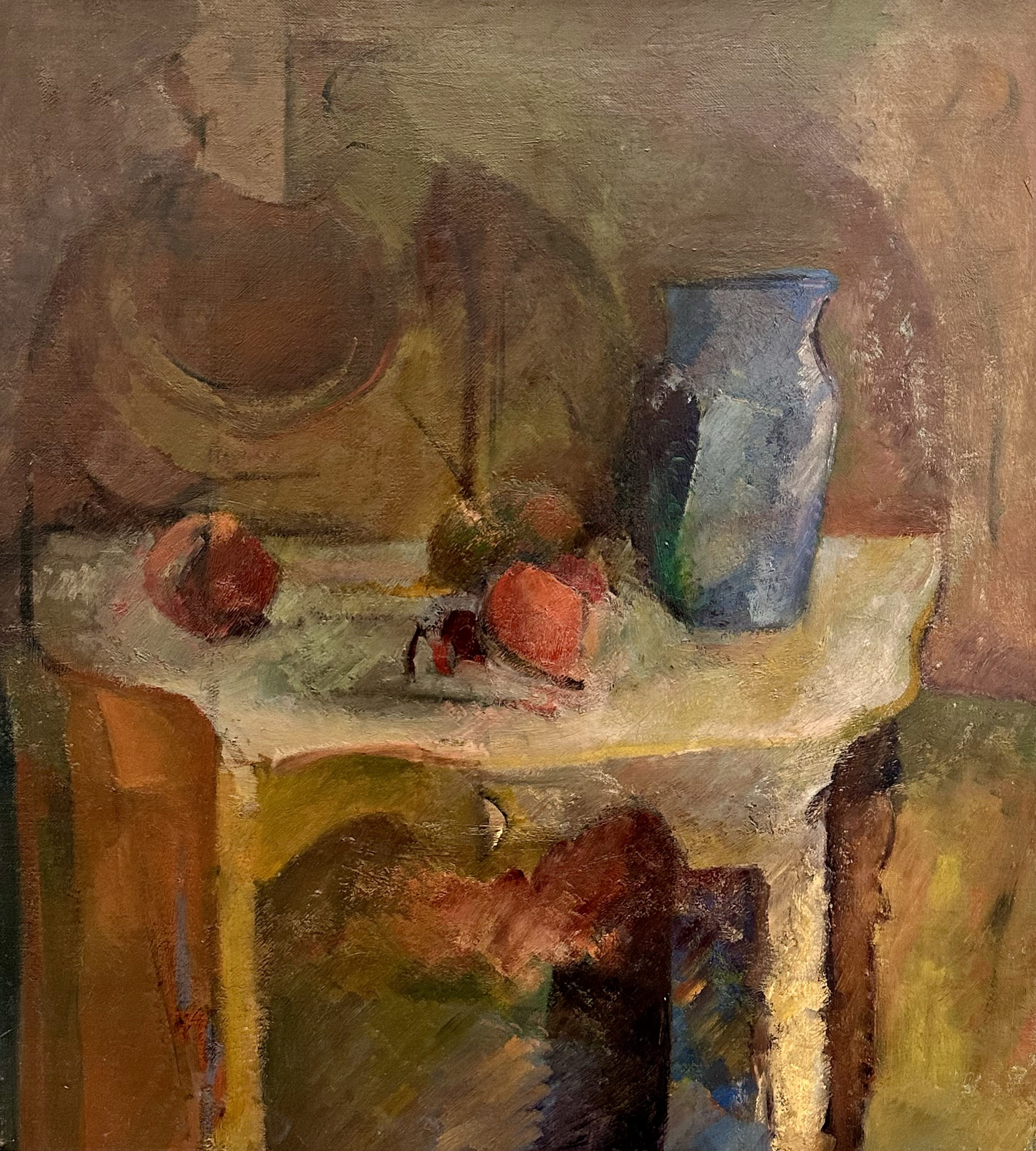 Vase and Fruit