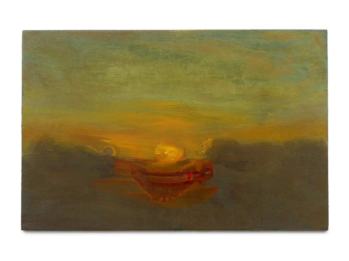  James Teschner, oil on panel 8" x 12" $2,250 