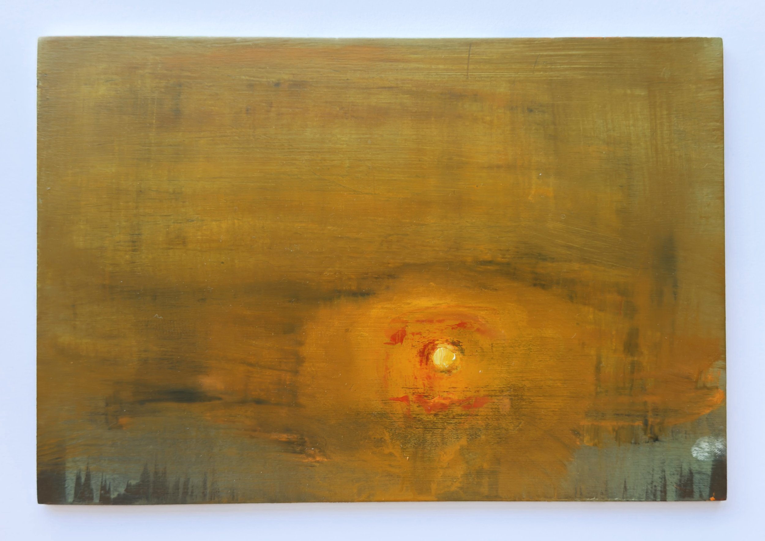  James Teschner, oil on panel 8" x 12" $2,250 