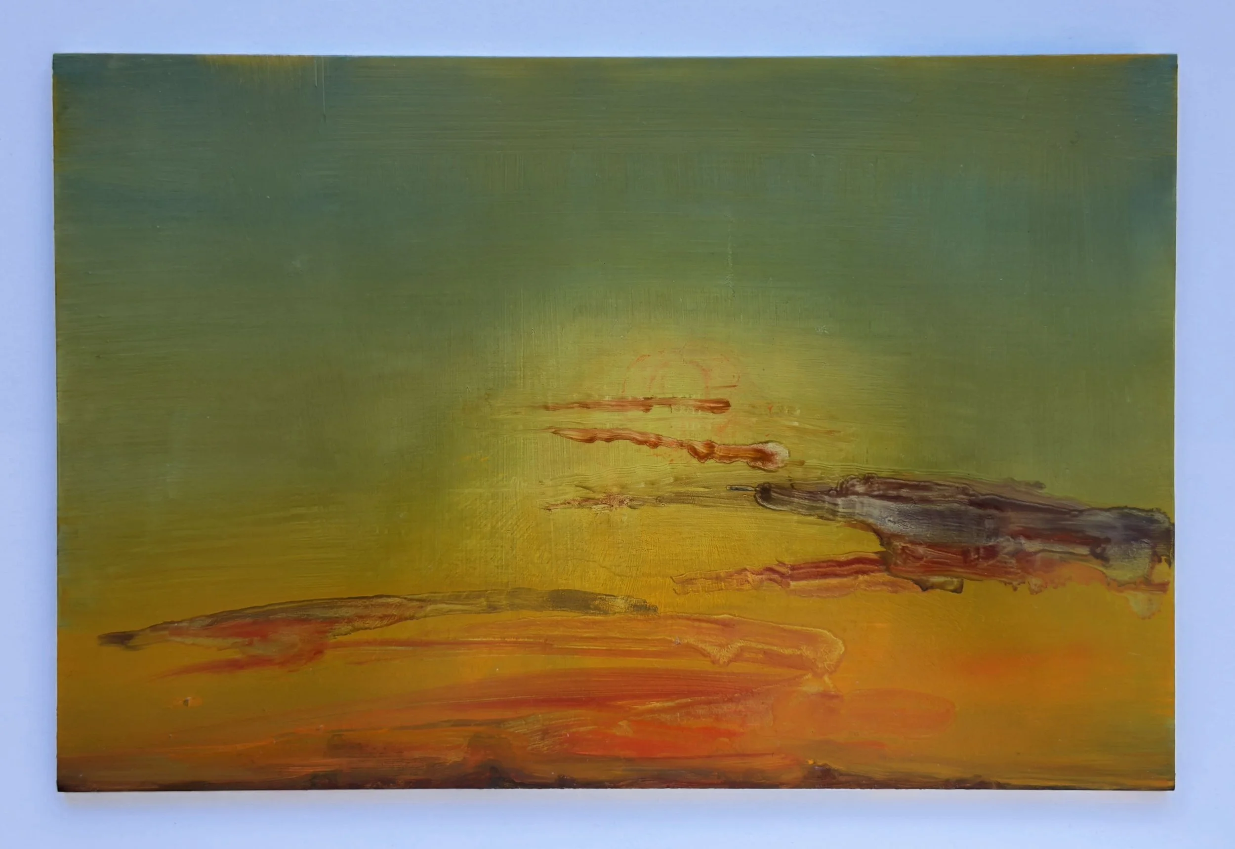  James Teschner, oil on panel 8" x 12" $2,250 