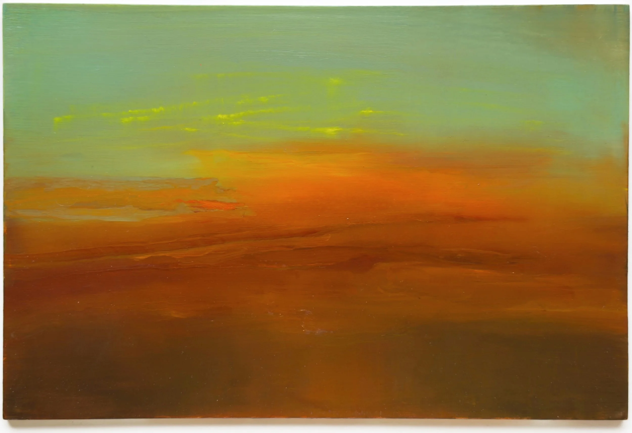  James Teschner, oil on panel 8" x 12" $2,250 