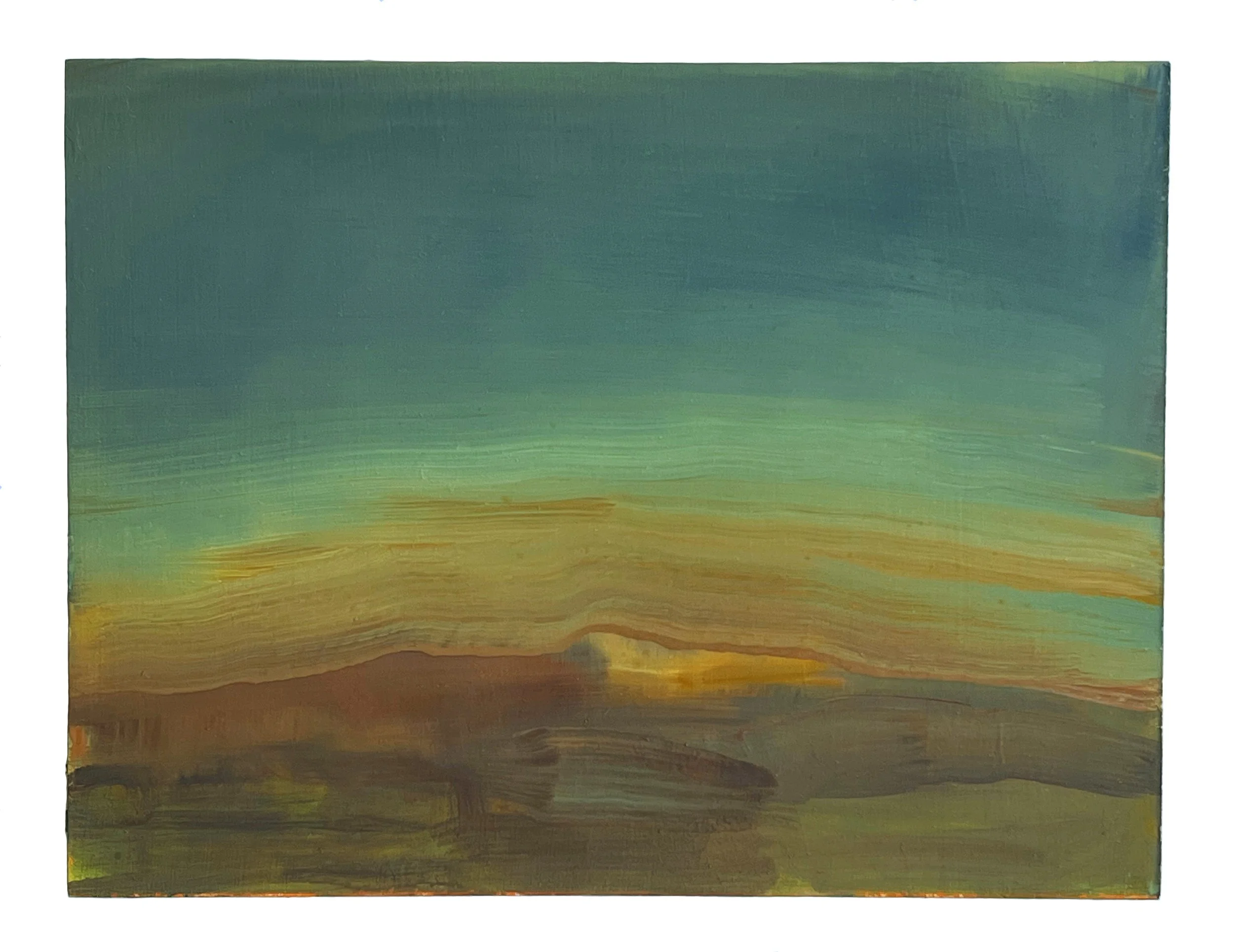  James Teschner, oil on panel 6" x 8" $1,600 