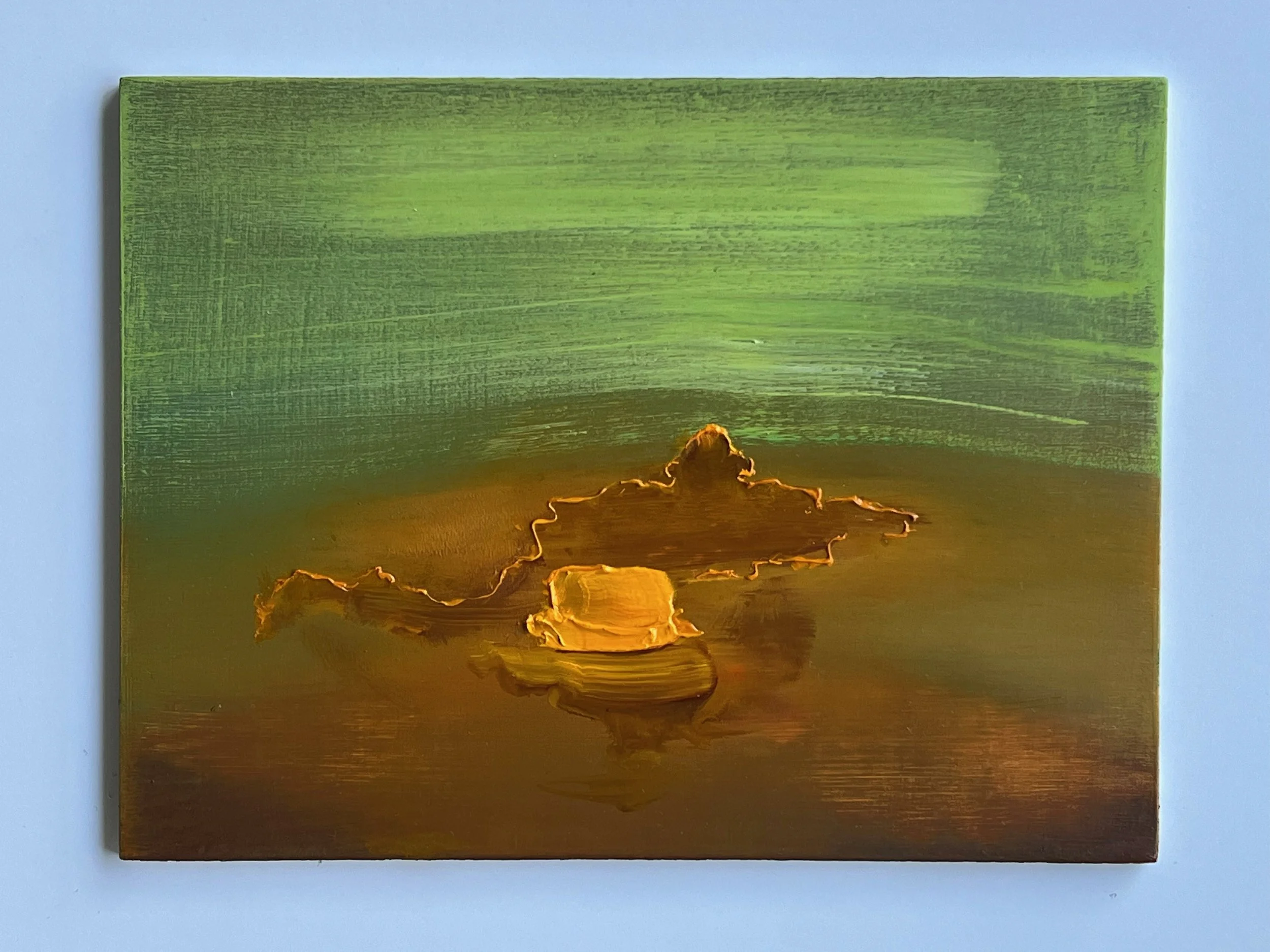  James Teschner, oil on panel 6" x 8" $1,600 