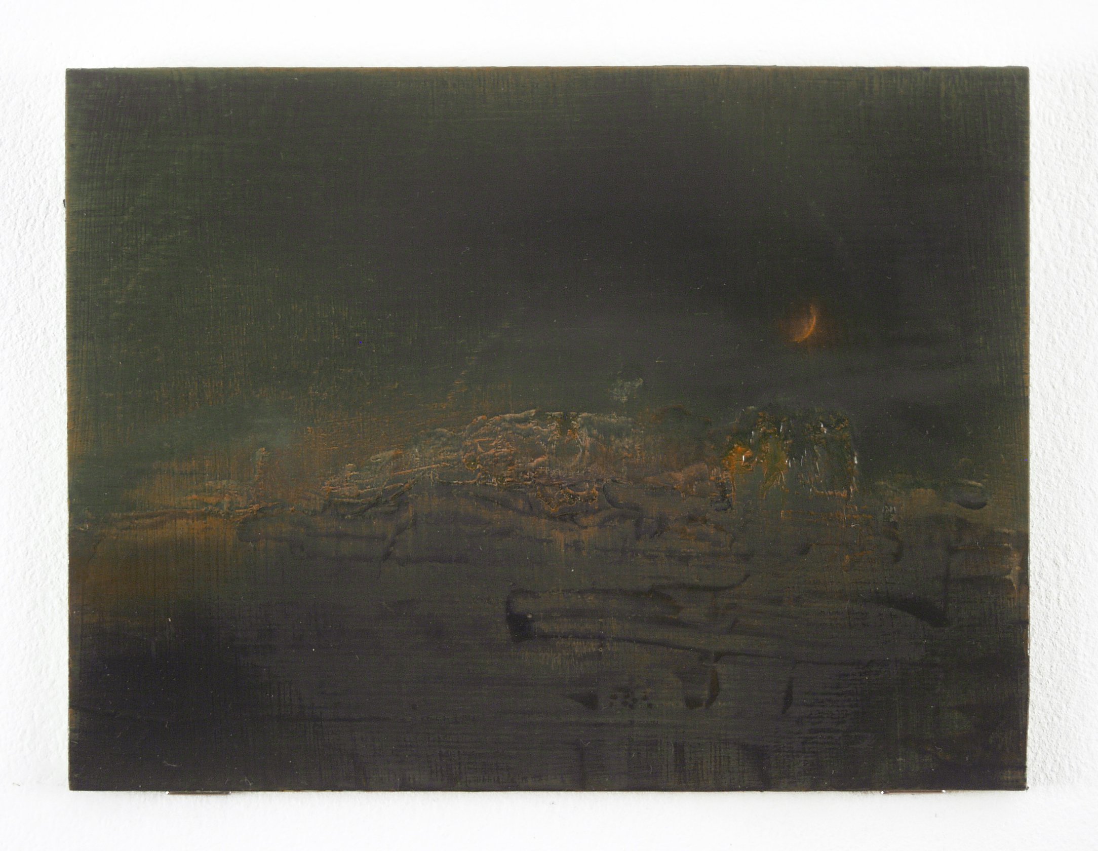  James Teschner, oil on panel 6" x 8" $1,600 
