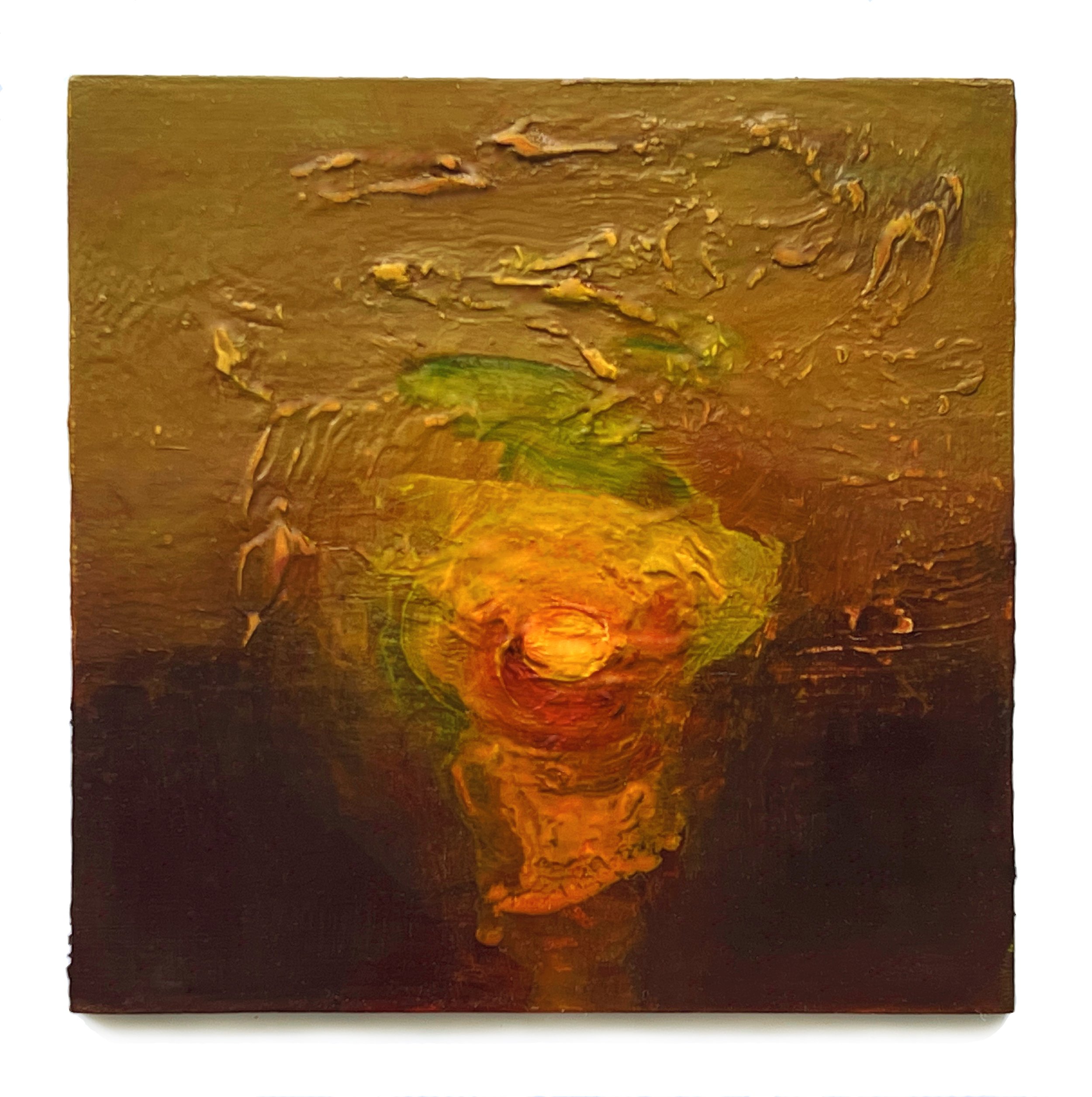  James Teschner, oil on panel 6" x 6" $1,500 