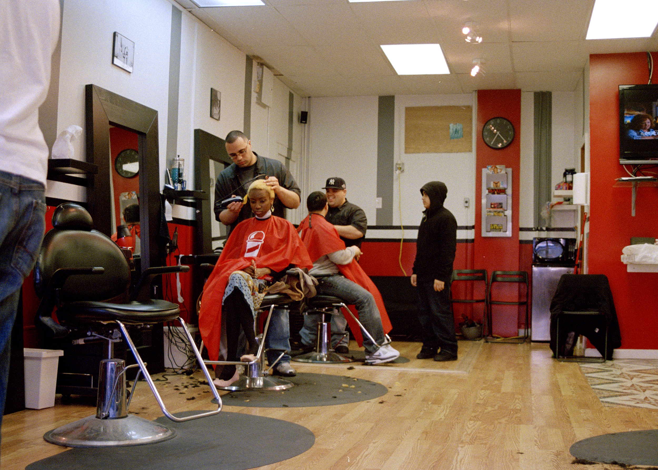 Yvanne in Barber Shop 2013