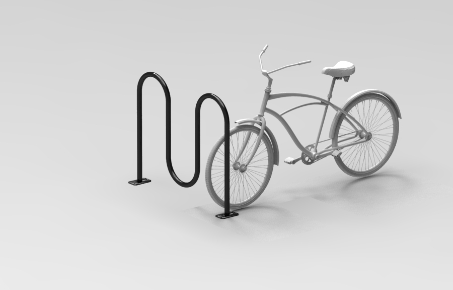 Wave Bike Rack