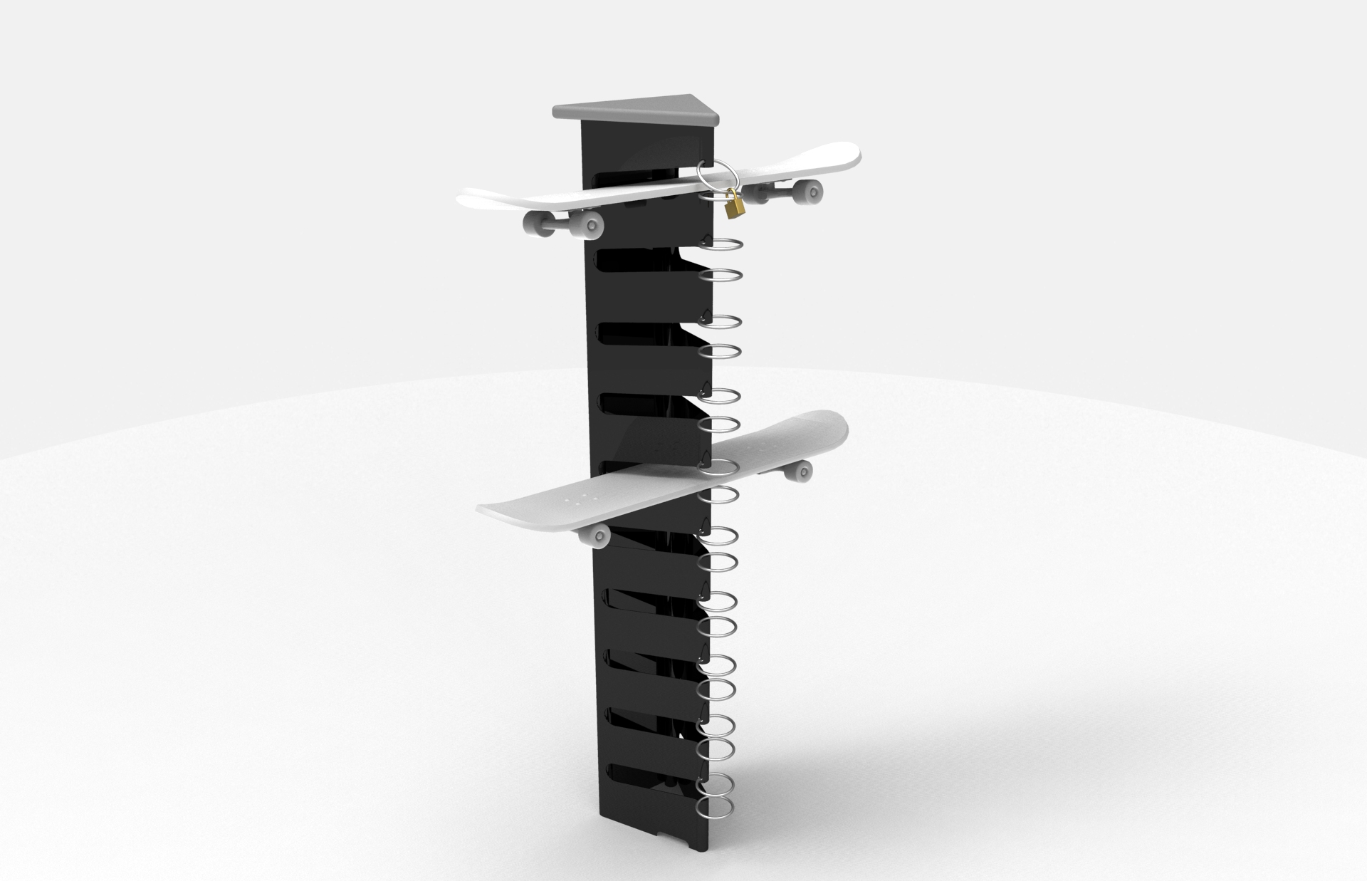 Skateboard Rack