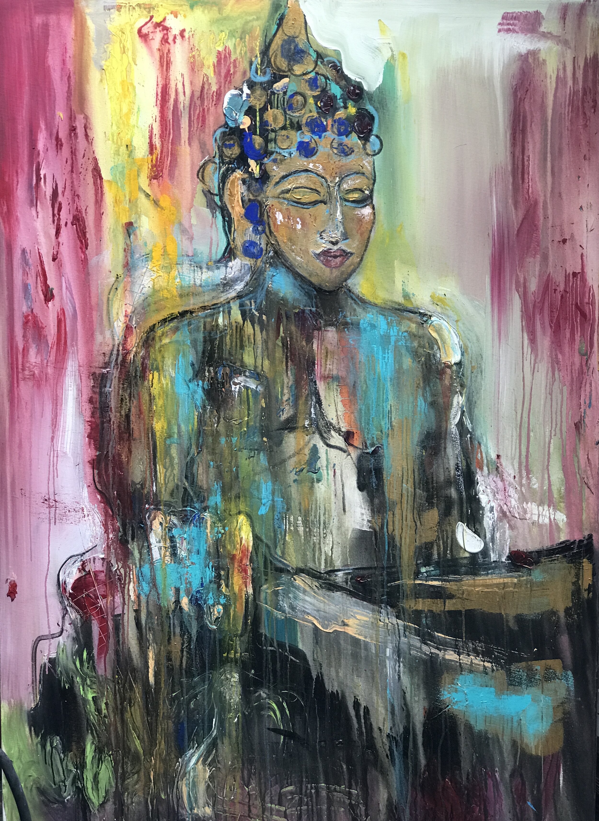 cheerful buddha