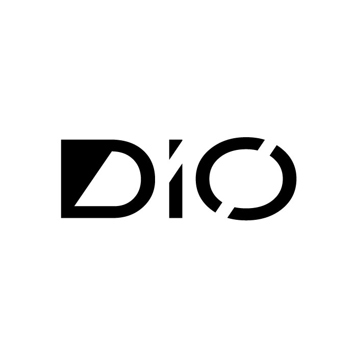 Dio small logo metal shaped pin | TShirtSlayer TShirt and BattleJacket  Gallery