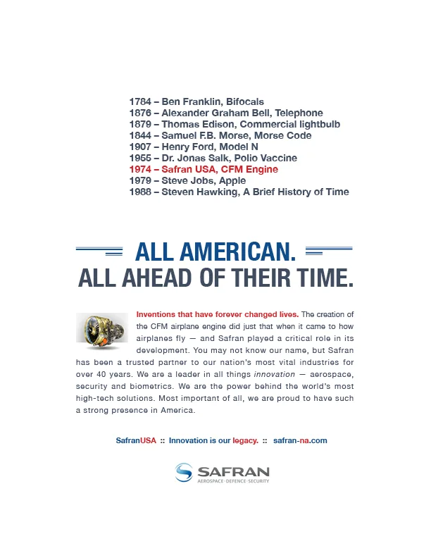 SAFRAN "America" Campaign