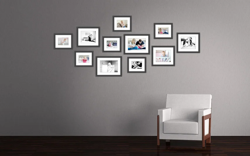 Baby photography gallery wall, Hemel Hempstead