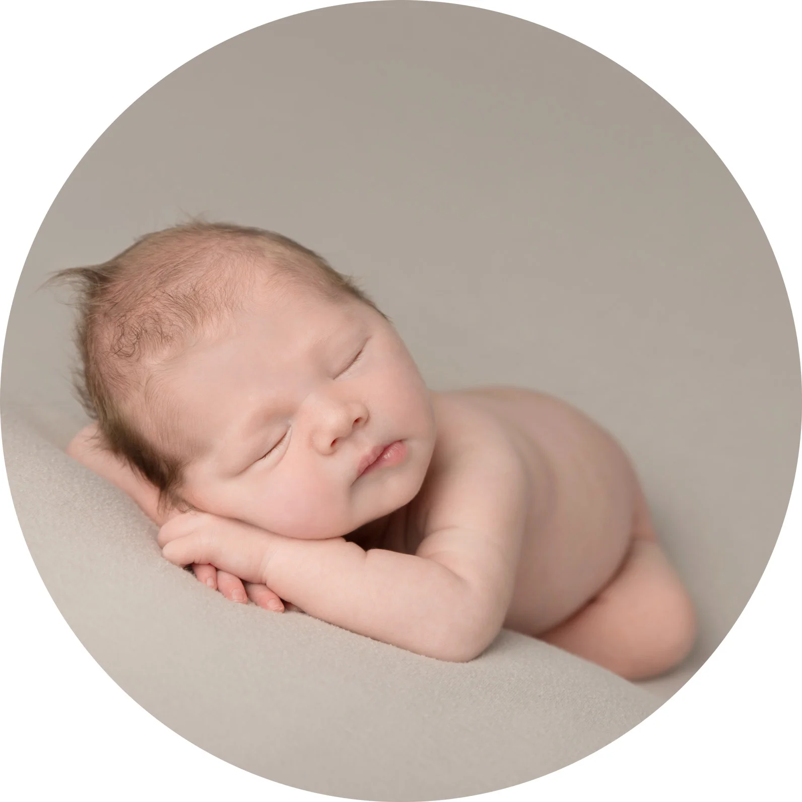 sleeping newborn baby boy