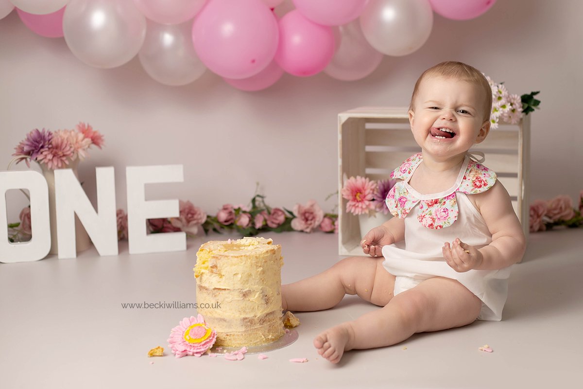 Cake Smash Photo Shoot Milton Keynes