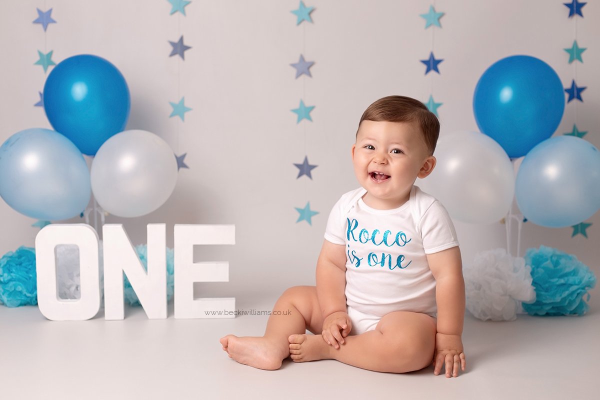 One year old photographer