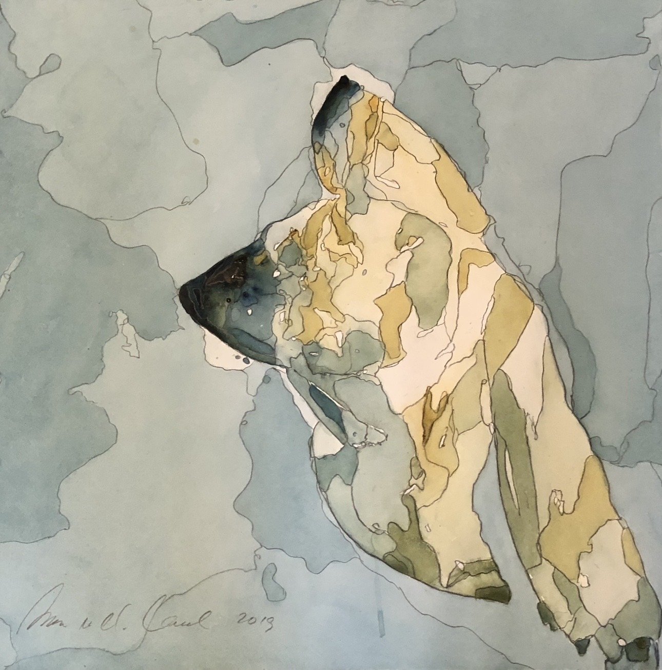 Marc van der Leeden - ¨Goldfish Study # 1¨