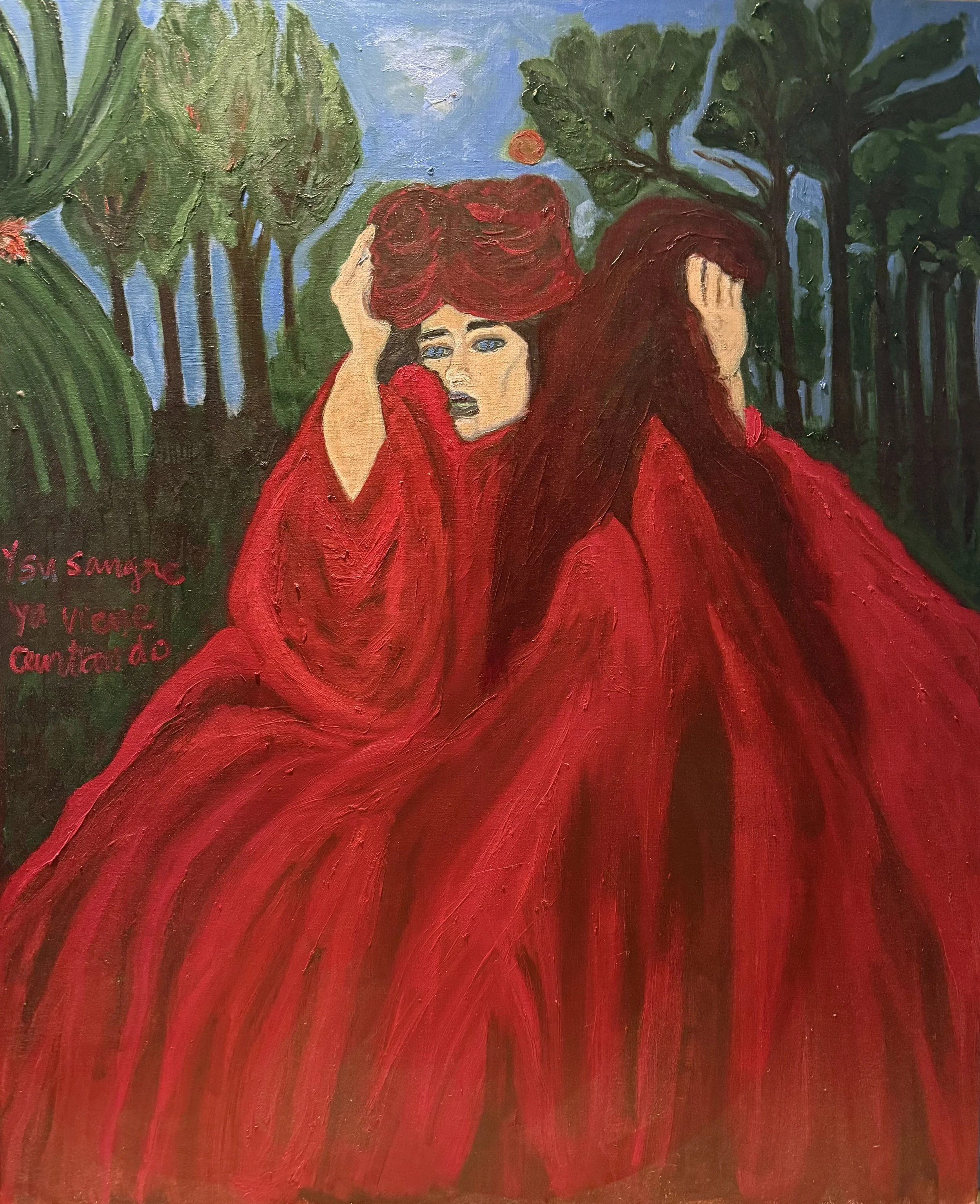 Dina El-Sioufi ¨Der Rote Mantel. Y su Sangre ya viene Cantando¨