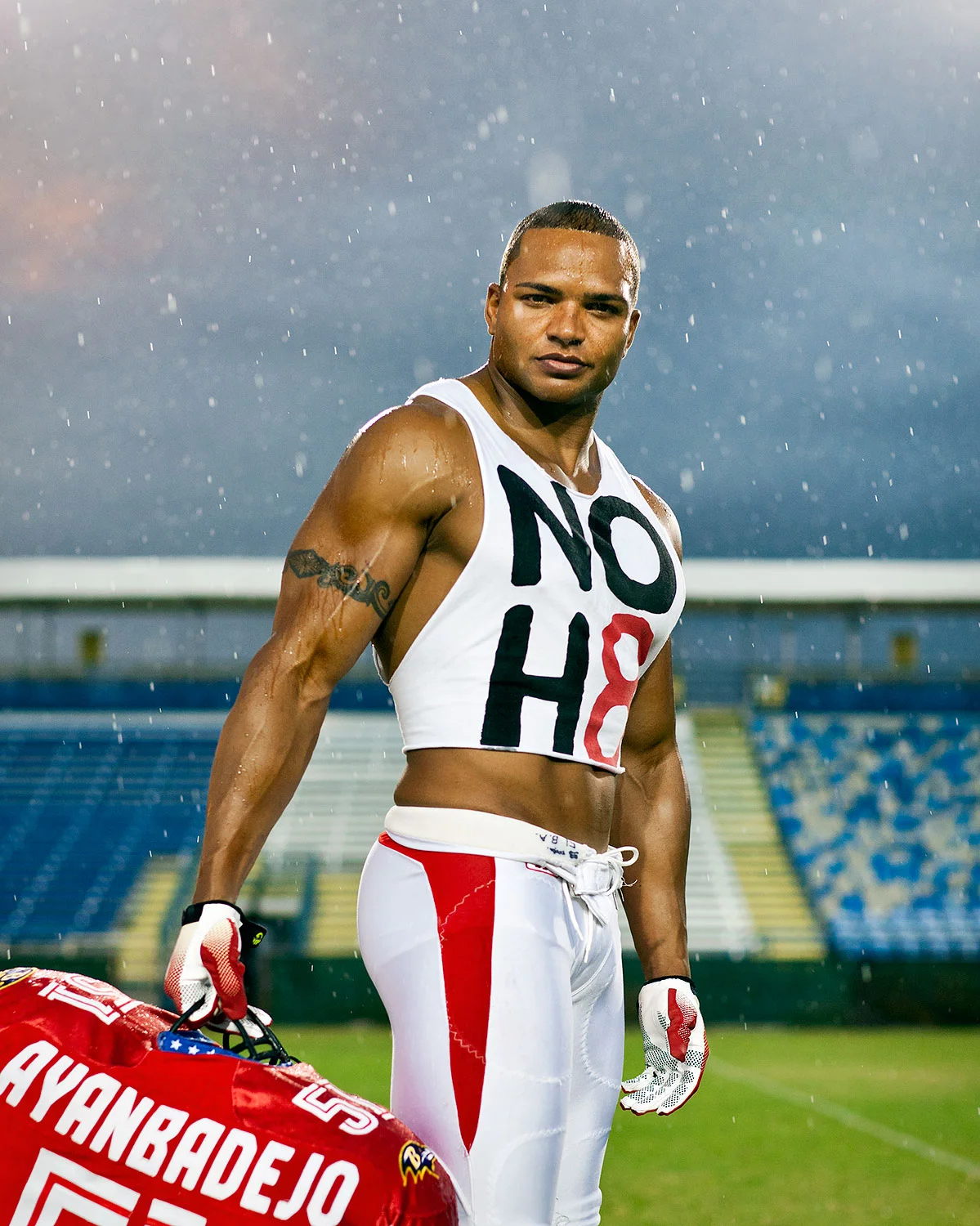 Brendan Ayanbadejo, former NFL LB/rights activist