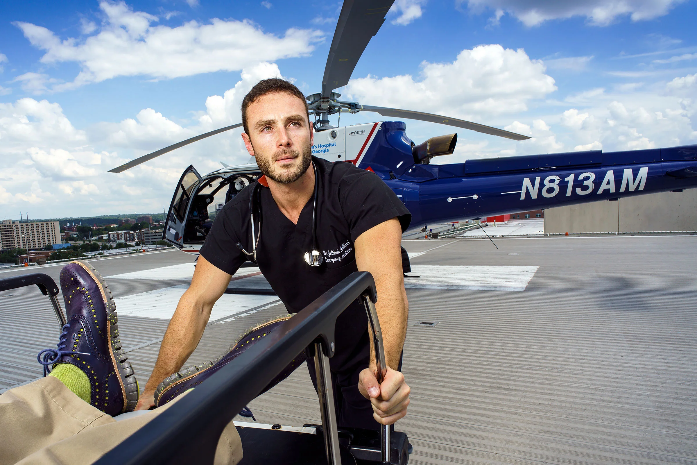 2016 UMHG winner Dr. Jedidiah Ballard, E.R. doctor and U.S. Army Ranger