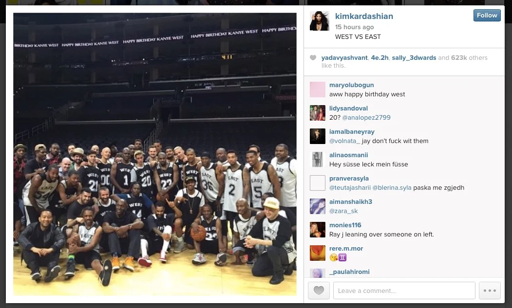 (Photo from @kimkardashian Instagram)