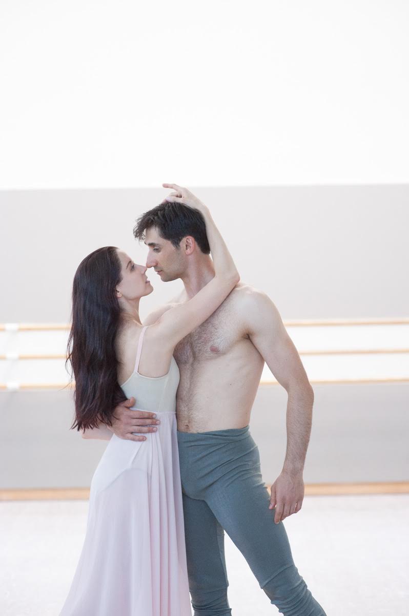 Vanessa Zahorian and Davit Karapetian. Photo by Lauri Levenfeld .