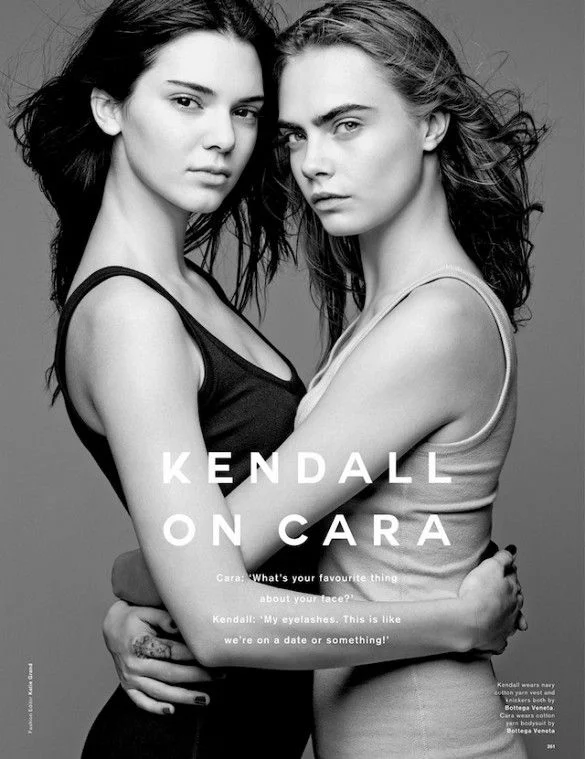 Cara Delevingne and Kendall Jenner