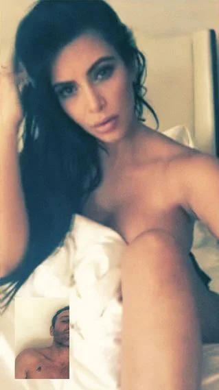 @KimKardashian instagram September selfie cover of Interview Magazine features Kim doing she is best at, taking selfies of herself.