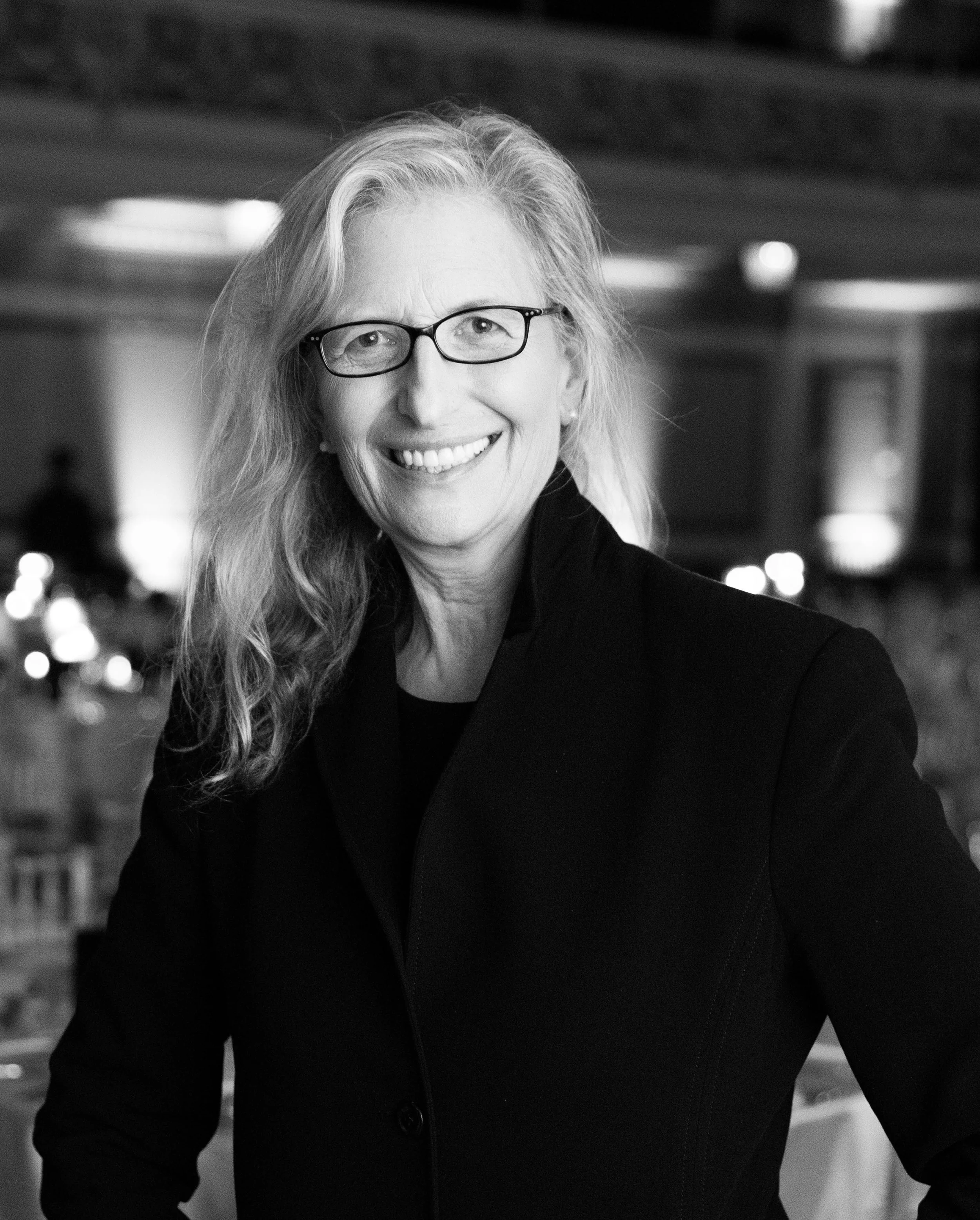                                                   The Talk with legendary photographer Annie Leibovitz 