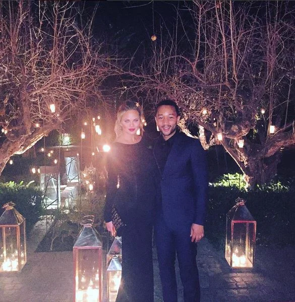 Chrissy Teigen and John Legend
