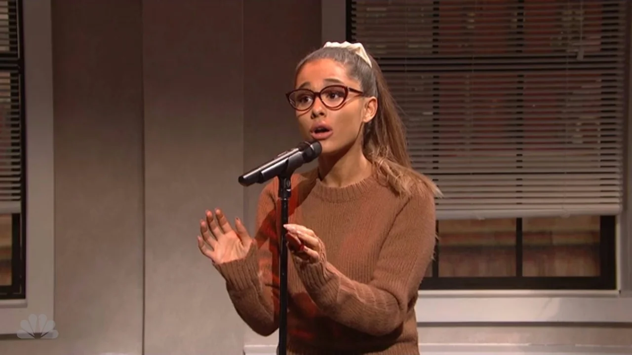 Ariana Grande nails her impressions of Britney Spears, Rihanna, Shakira and more