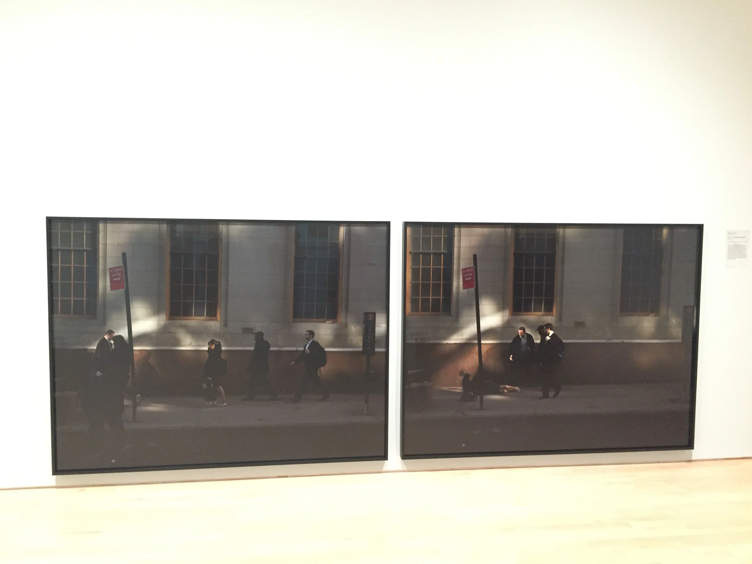 Paul Graham English , born 1956 - Fulton Street , 11th November 2009, 11.29.10 a.m. 2009 Inkjet prints