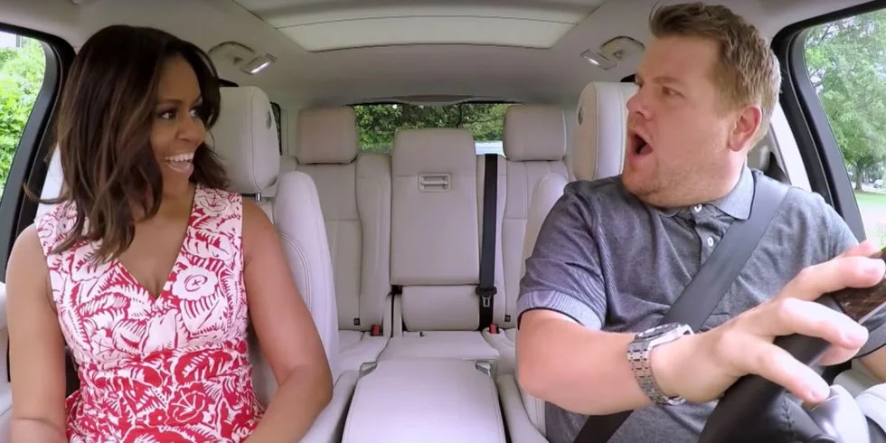 MICHELLE OBAMA IN CARPOOL KARAOKE